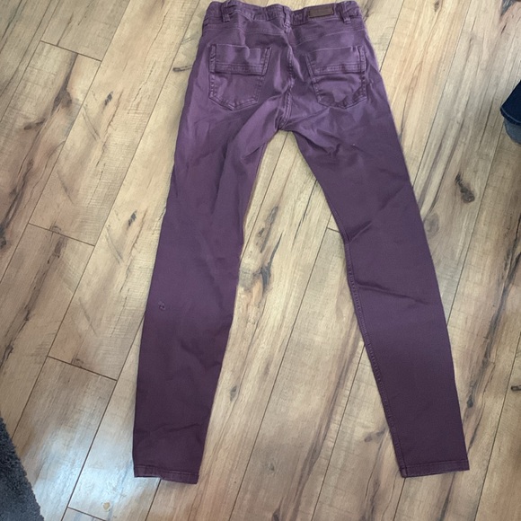 H&M purple jeans Size 8 - Picture 8 of 12
